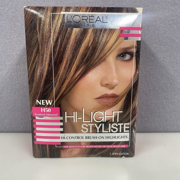 L'Oréal Other - Loreal Hi-Light Hair Color H50 Toasted Almond Brush On Highlights